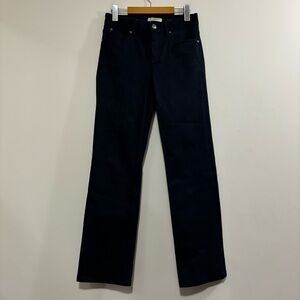 Burberry blandgon dark wash flare leg jeans 27 x 34